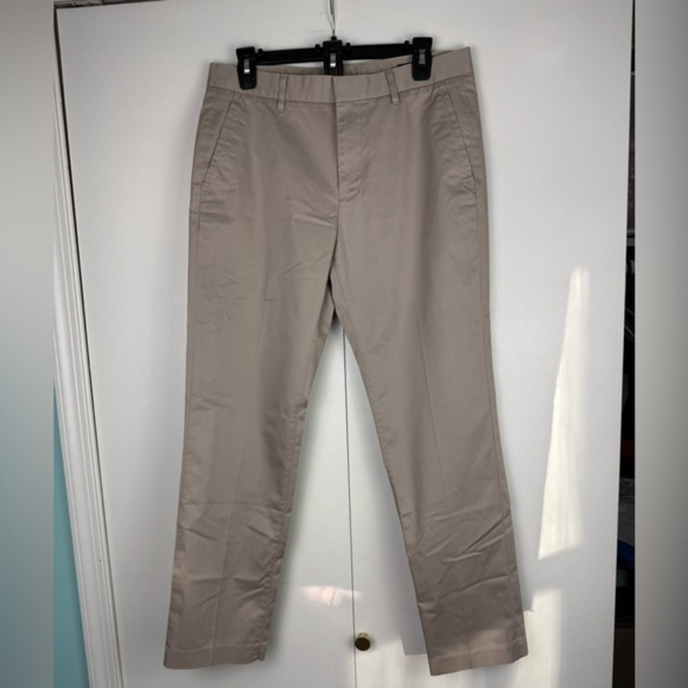 Bonobos Slim Fit Chinos Tan Khaki Stretch Cotton‎ Pants 32x30 BWB002288S-KH150